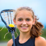 Beautiful,Female,Lacrosse,Player,Portrait,,Outdoors,Before,Game.